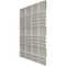 Ekena Millwork 19 5/8in. W x 19 5/8in. H Stacked EnduraWall Decorative 3D Wall Panel Covers 2.67 Sq. Ft. WP20X20SDCCB - alternate 4